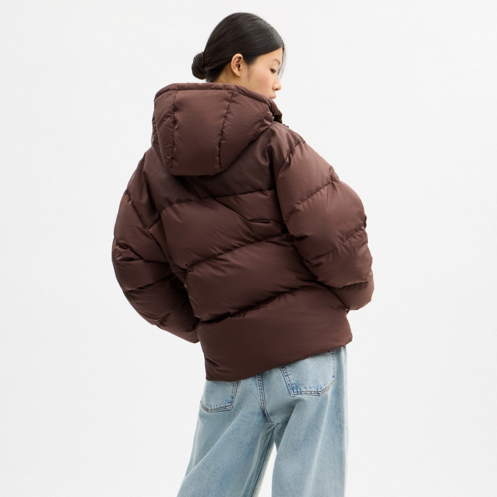 Coach Outlet Signature Hooded Puffer - Preorder