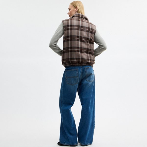 Coach Outlet Reversible Plaid Down Vest - Preorder