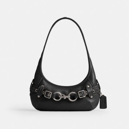 Coach Outlet Belted Ergo Shoulder Bag 26 - Preorder — Silver/Black