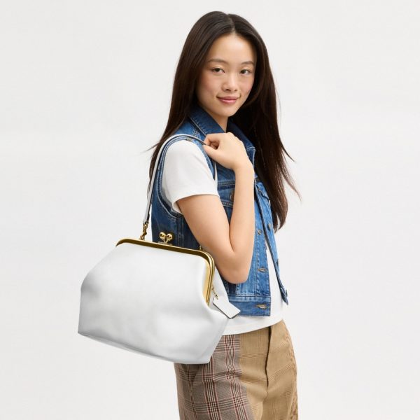 Coach Kisslock Frame Bag 27 In Loved Leather - Preorder