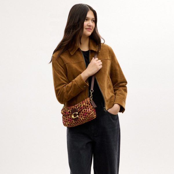 Coach Outlet Tabby Shoulder Bag 26 With Wooden Beading - Preorder