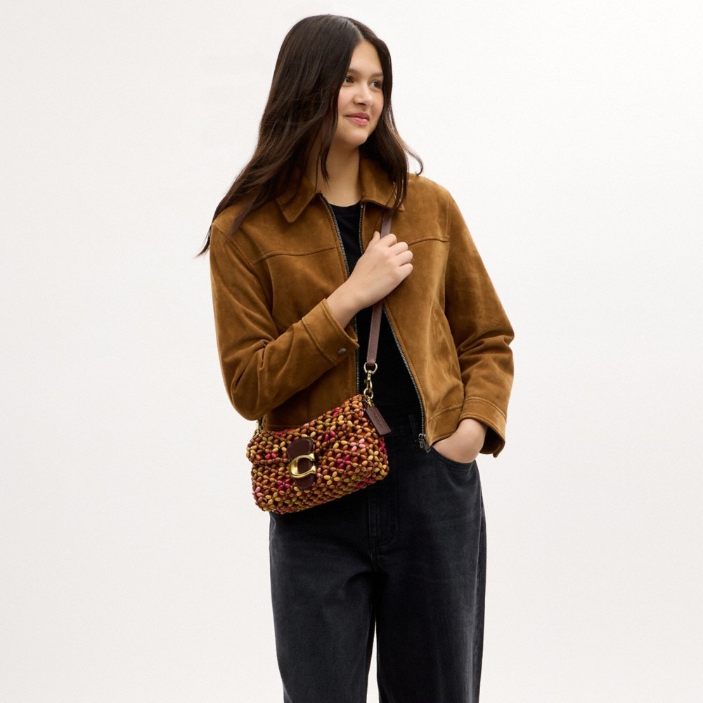 Coach Outlet Tabby Shoulder Bag 26 With Wooden Beading - Preorder