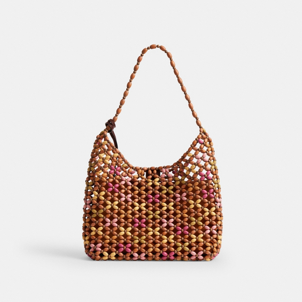 Coach Outlet Brooklyn Shoulder Bag 28 With Wooden Beading - Preorder