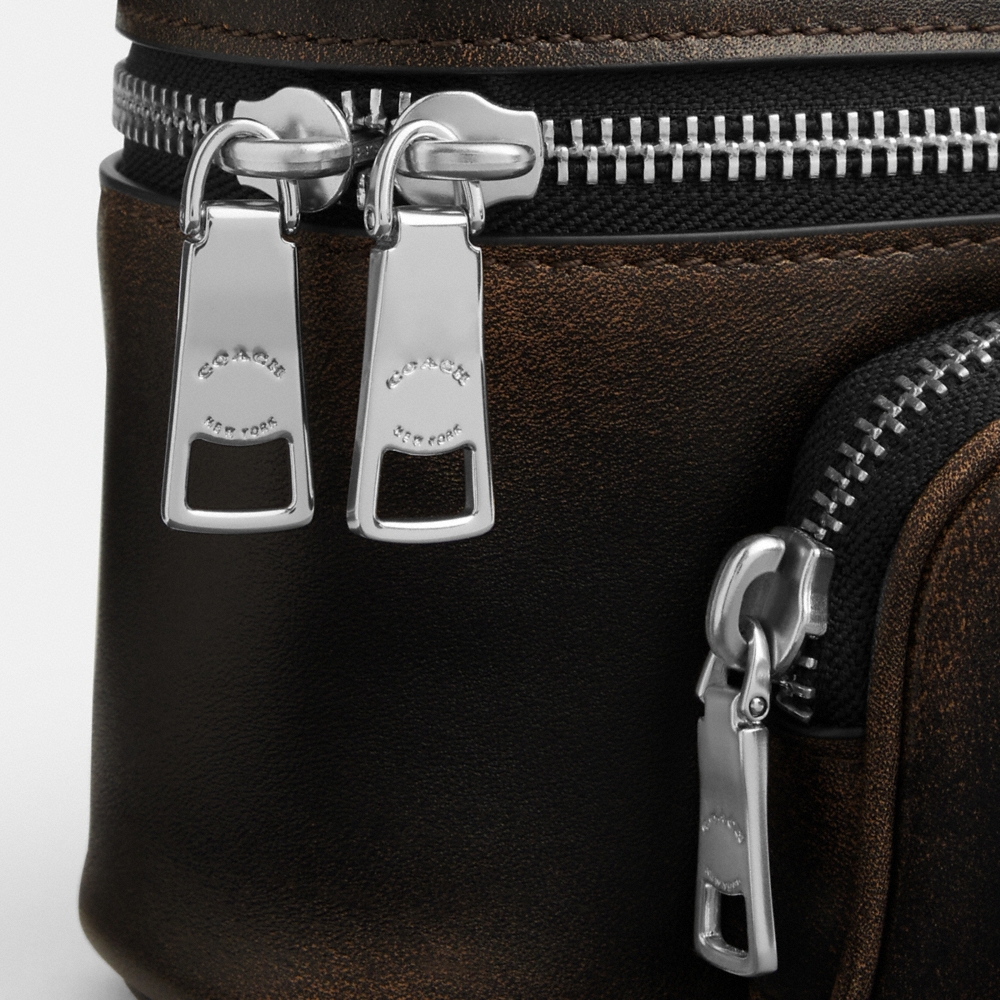 Coach Outlet Rainer Crossbody Bag 18 With Pocket In Loved Leather - Preorder