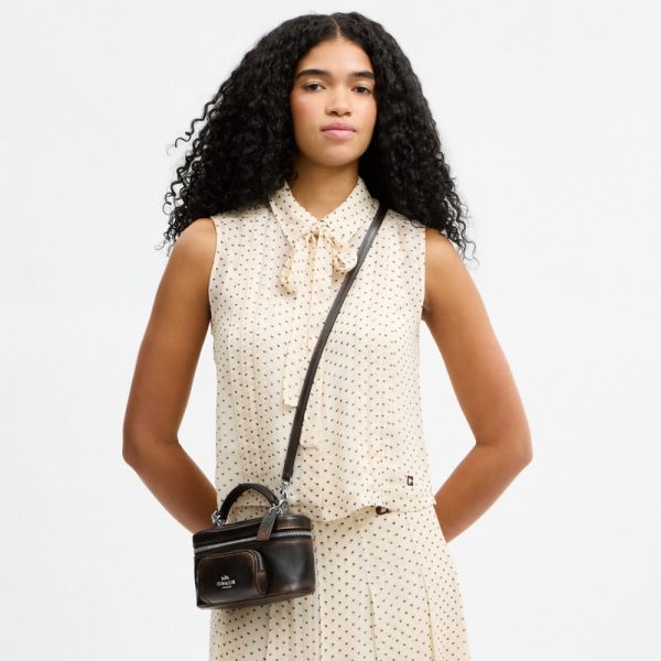 Coach Outlet Rainer Crossbody Bag 18 With Pocket In Loved Leather - Preorder