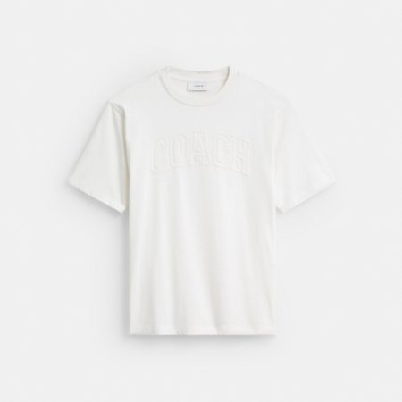 Coach Outlet Tonal T-Shirt - Preorder — Vintage Ivory