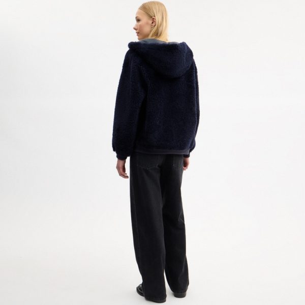 Coach Oversized Shearling Zip Hoodie - Preorder