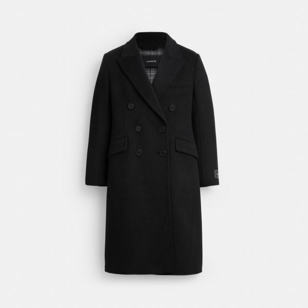 Coach Double Face Wool Coat - Preorder