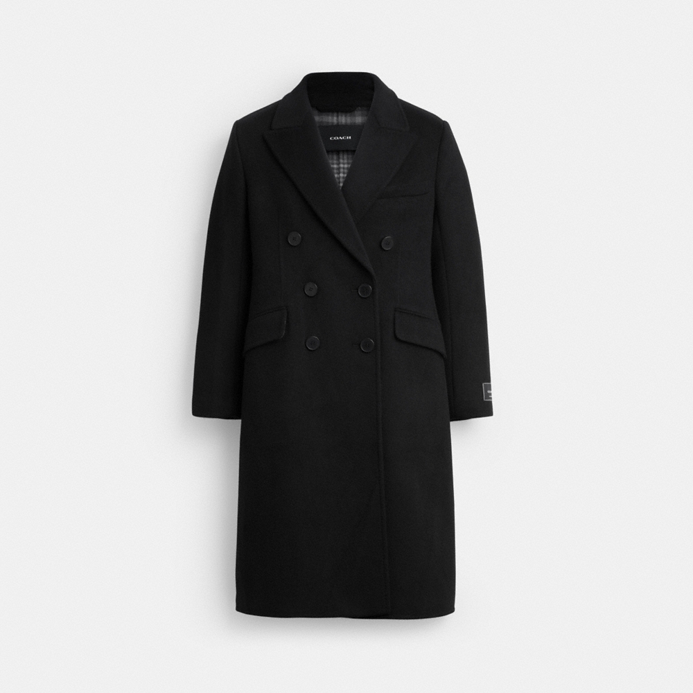 Coach Double Face Wool Coat - Preorder