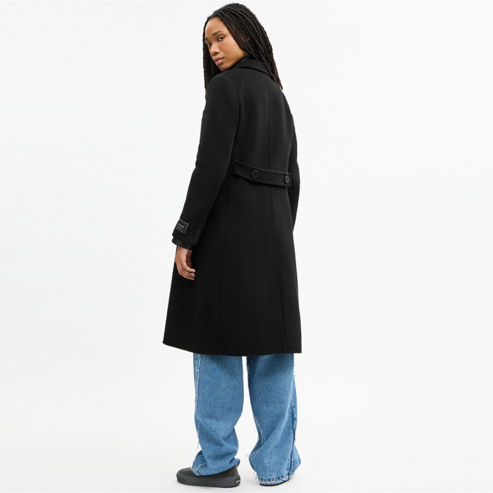 Coach Double Face Wool Coat - Preorder