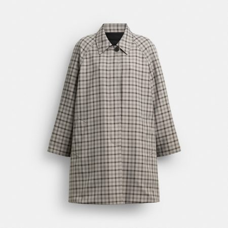 Coach Reversible Balmacaan - Preorder — Grey/Multi