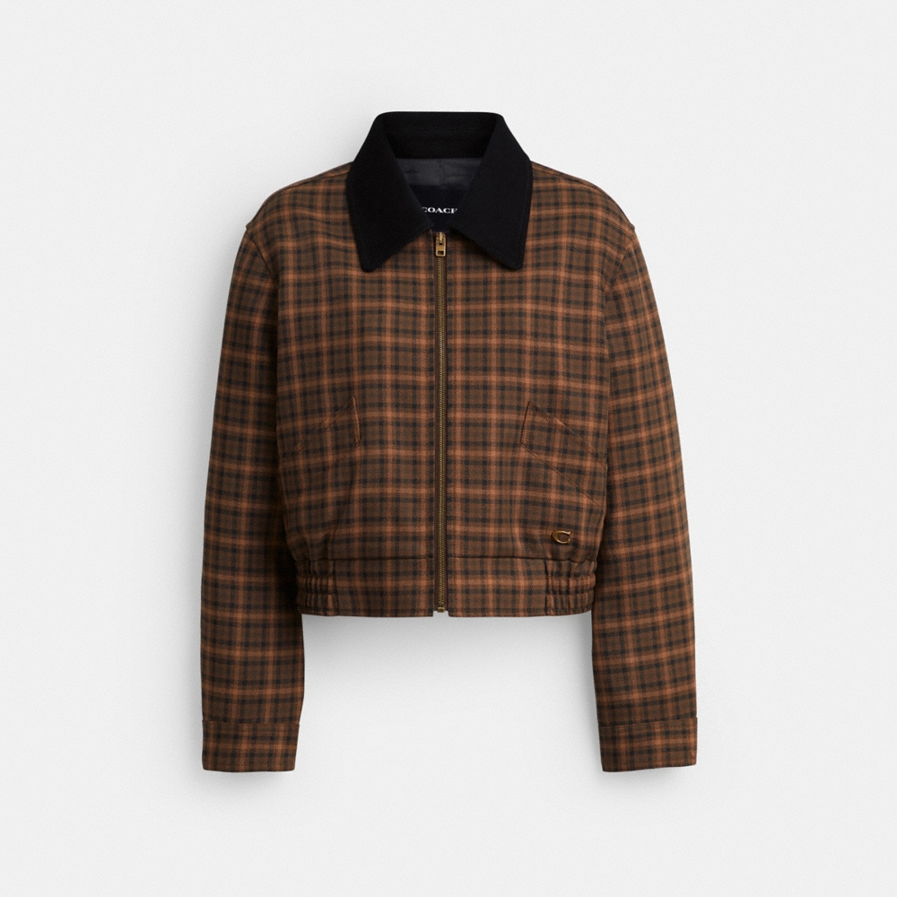 Coach Cropped Boxy Blouson - Preorder