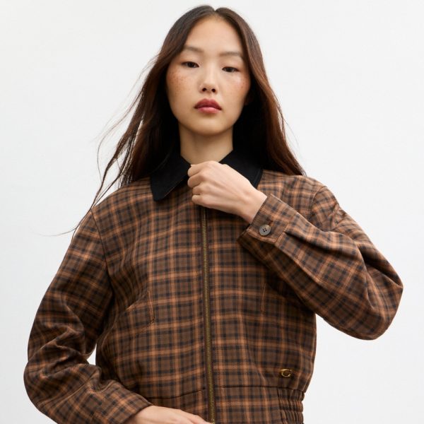 Coach Cropped Boxy Blouson - Preorder