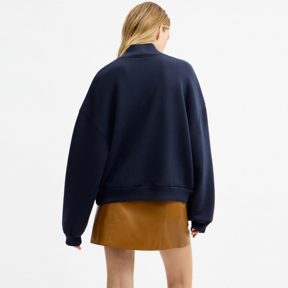 Coach Horse And Carriage Mockneck Sweatshirt - Preorder