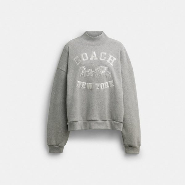 Coach Horse And Carriage Mockneck Sweatshirt - Preorder