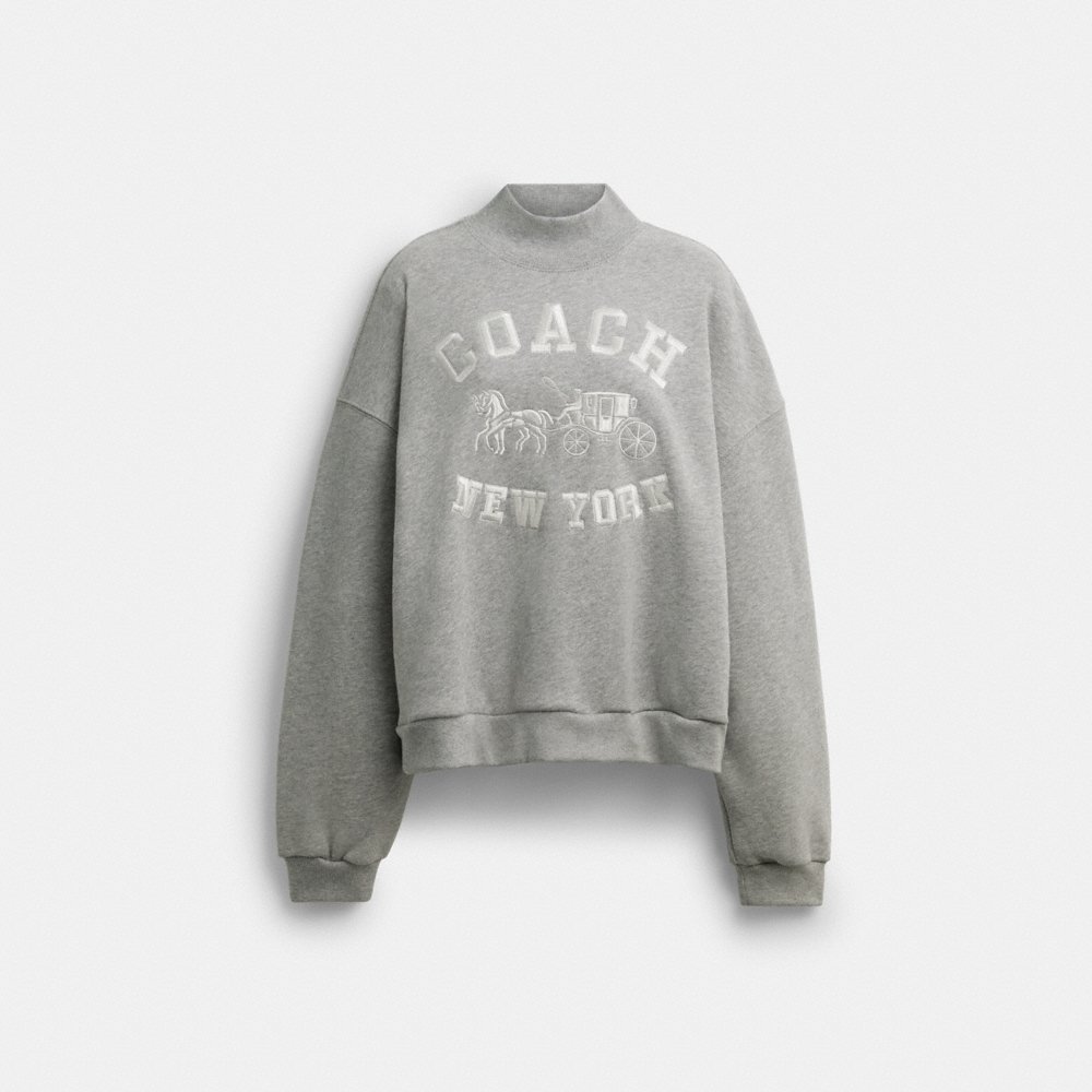 Coach Horse And Carriage Mockneck Sweatshirt - Preorder
