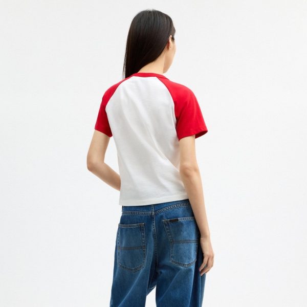 Coach Sporty Script 90's Fit T-Shirt In Organic Cotton - Preorder