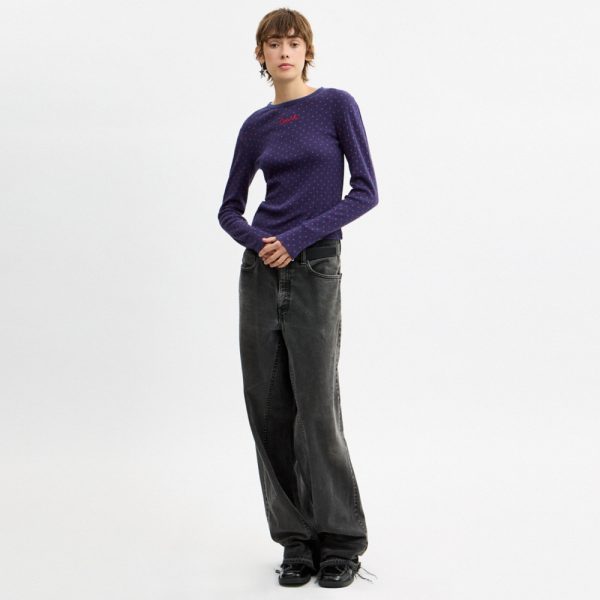 Coach Long Sleeve Fitted Crewneck T-Shirt In Organic Cotton - Preorder