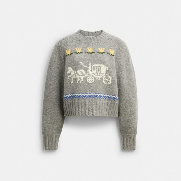Coach Horse And Carriage Crewneck Sweater - Preorder