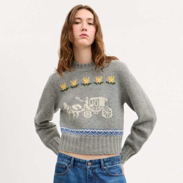 Coach Horse And Carriage Crewneck Sweater - Preorder