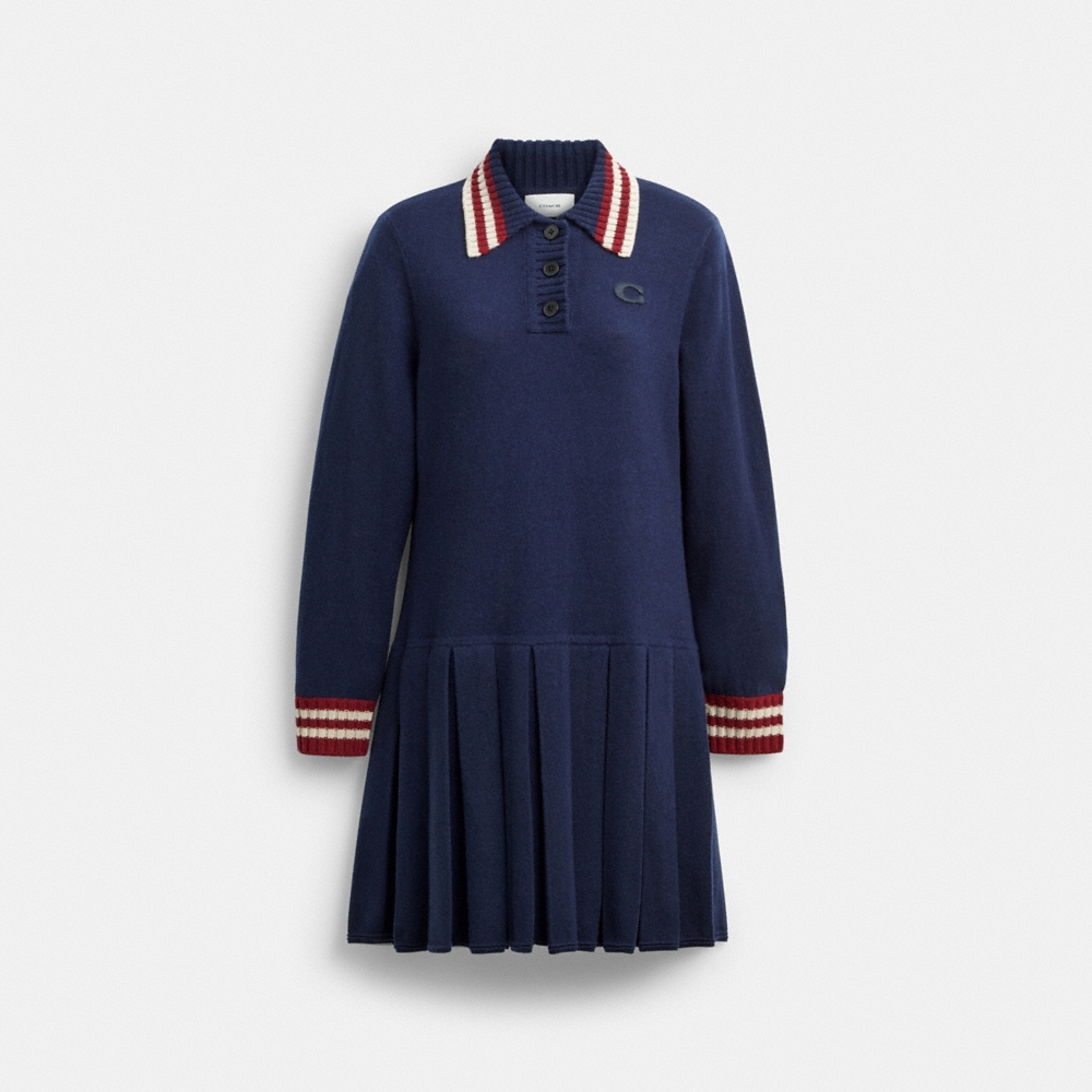 Coach Sporty Heritage Pleat Dress - Preorder