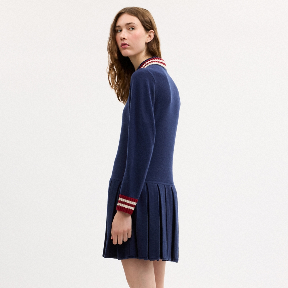 Coach Sporty Heritage Pleat Dress - Preorder