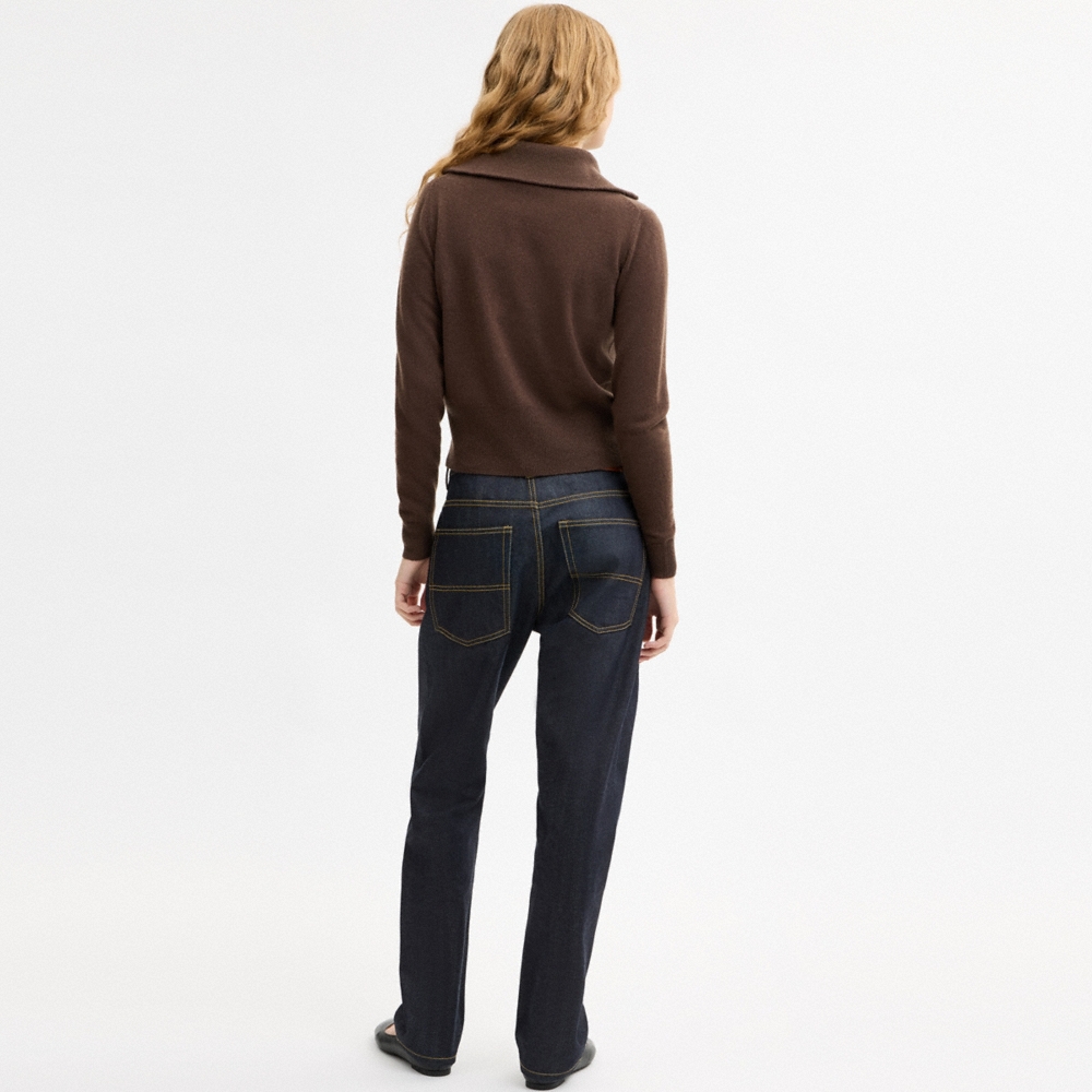 Coach Heritage Hardware Half Zip Top - Preorder