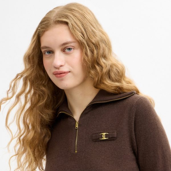 Coach Heritage Hardware Half Zip Top - Preorder