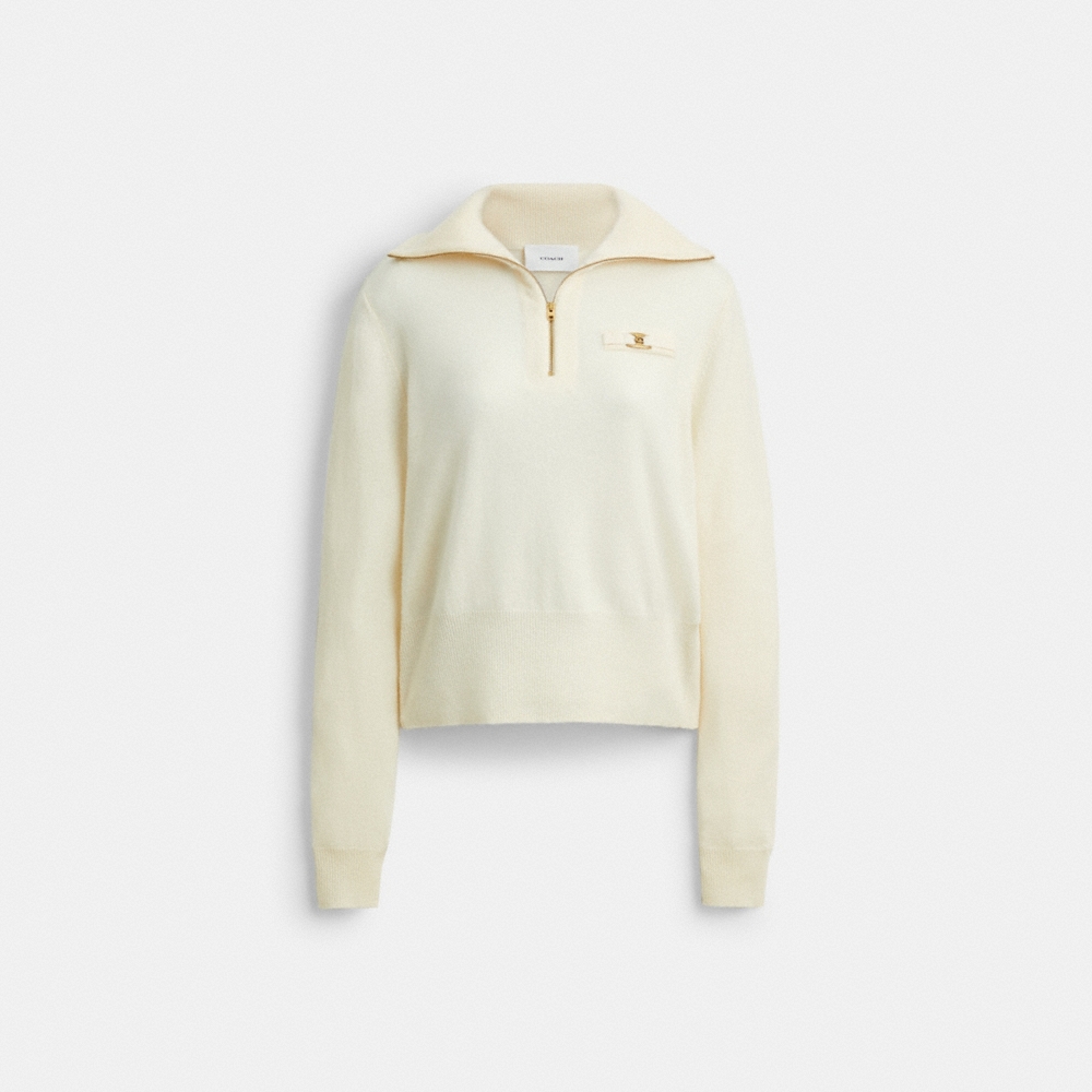 Coach Heritage Hardware Half Zip Top - Preorder