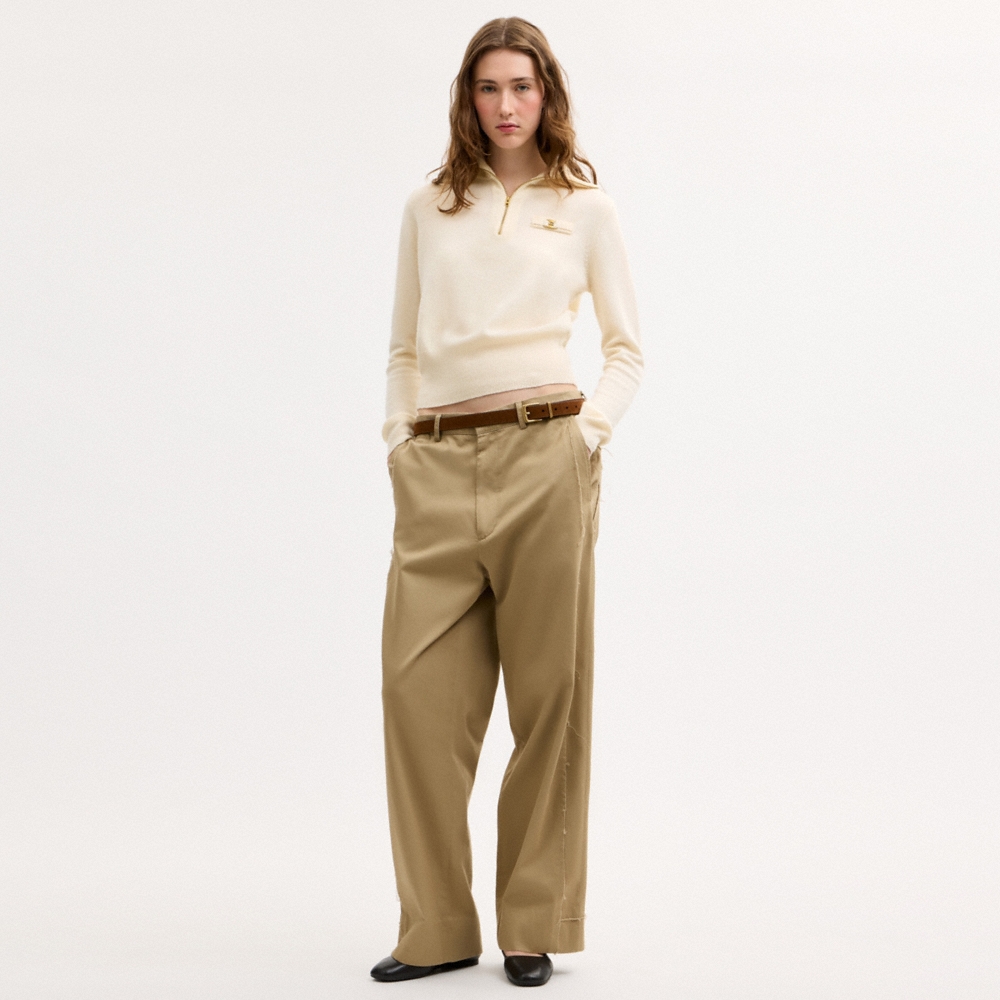 Coach Heritage Hardware Half Zip Top - Preorder