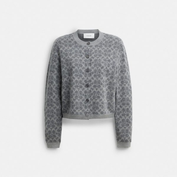 Coach Outlet Signature Button Down Cardigan - Preorder