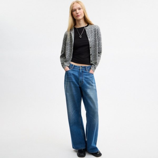 Coach Outlet Signature Button Down Cardigan - Preorder