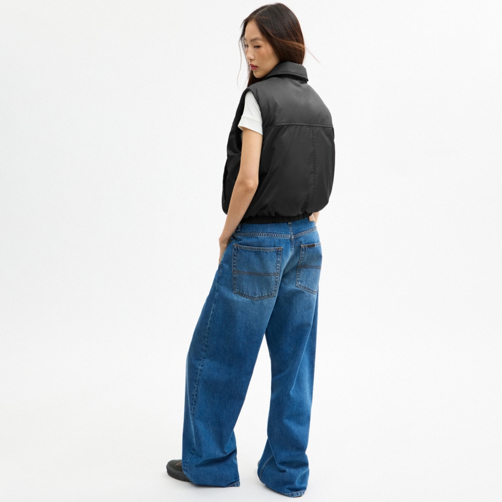 Coach Heritage C Blouson Puffer Vest - Preorder