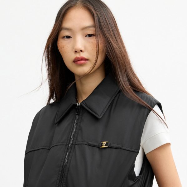 Coach Heritage C Blouson Puffer Vest - Preorder