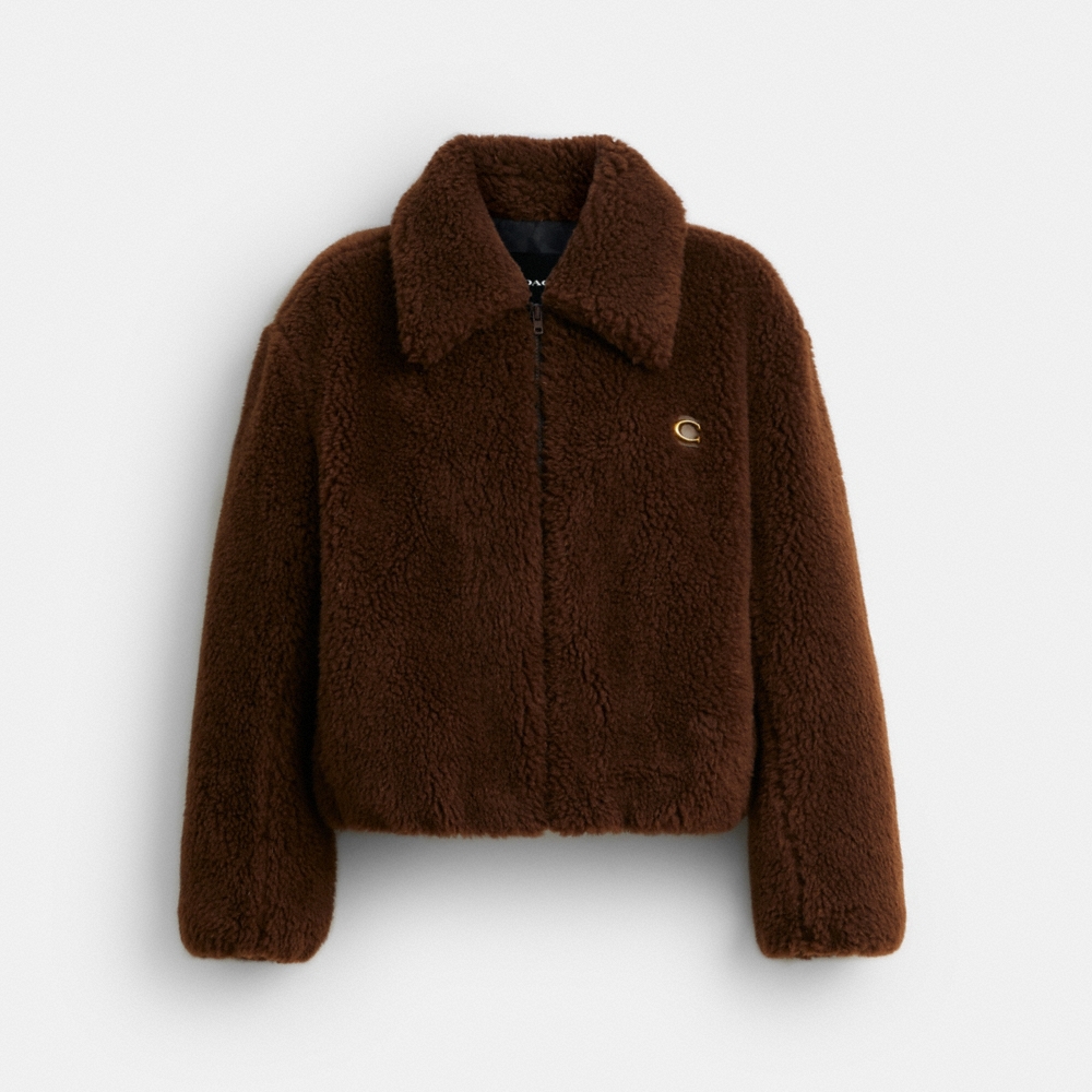 Coach Faux Fur Bomber - Preorder