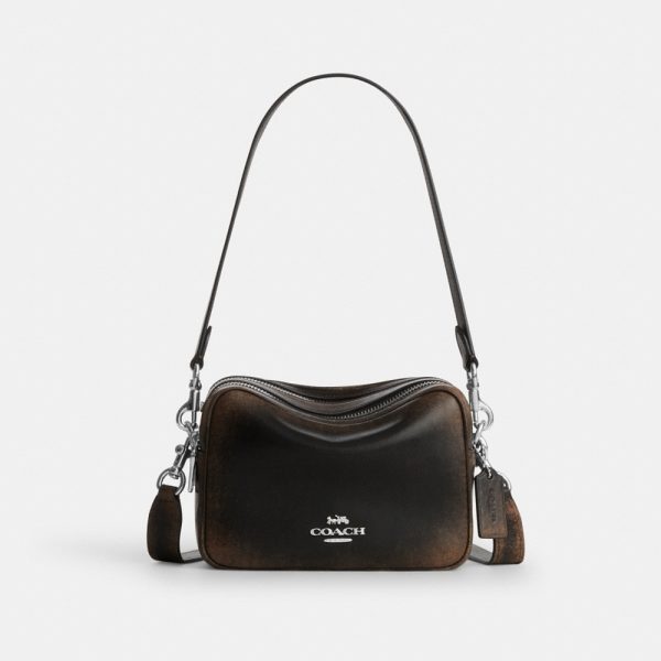 Coach Outlet Mini Carey Crossbody Bag In Loved Leather - Preorder