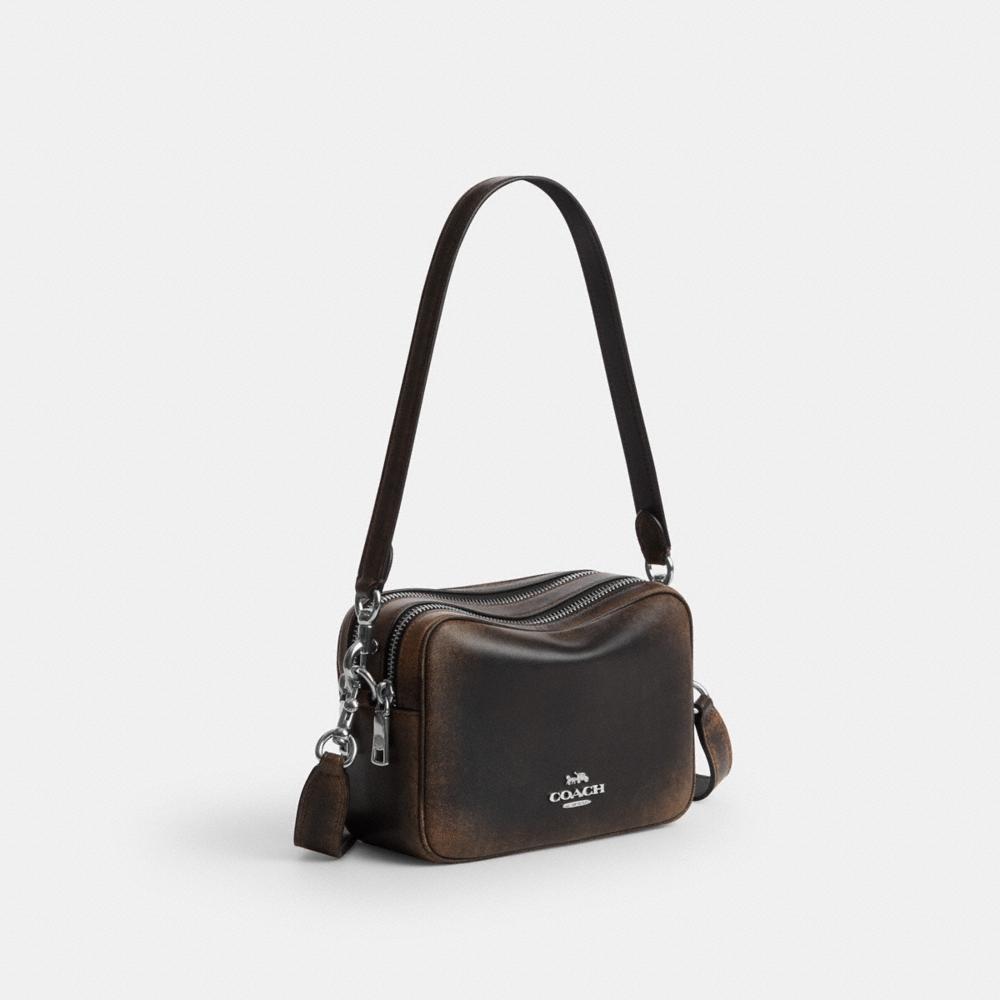 Coach Outlet Mini Carey Crossbody Bag In Loved Leather - Preorder