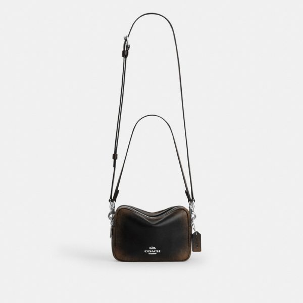 Coach Outlet Mini Carey Crossbody Bag In Loved Leather - Preorder