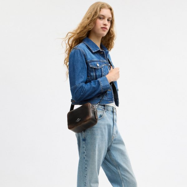 Coach Outlet Mini Carey Crossbody Bag In Loved Leather - Preorder