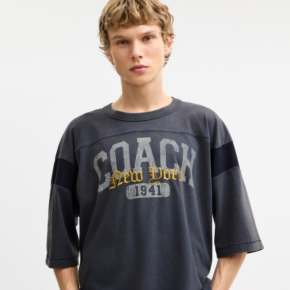 Coach Outlet Twisted Heritage Boxy T-Shirt - Preorder