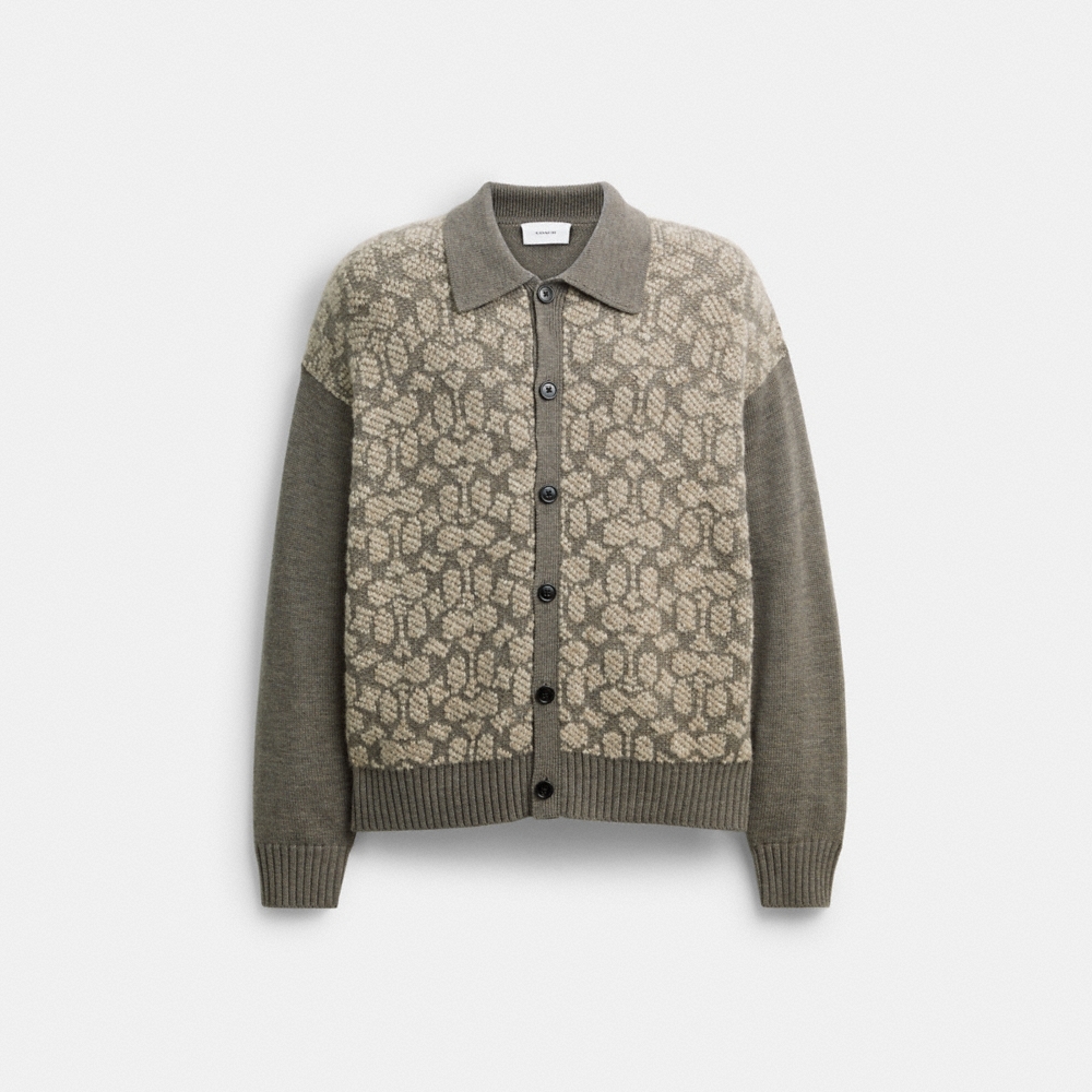 Coach Outlet Signature Cardigan - Preorder