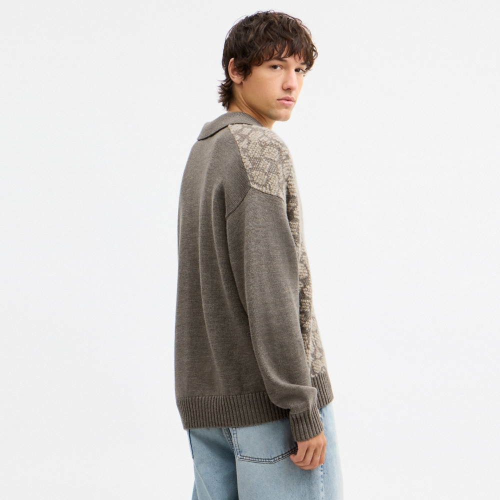 Coach Outlet Signature Cardigan - Preorder