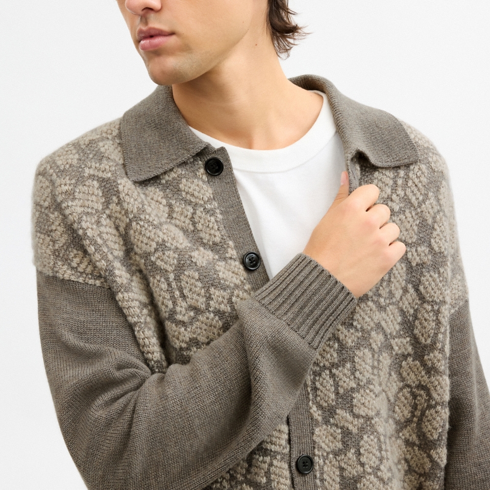 Coach Outlet Signature Cardigan - Preorder