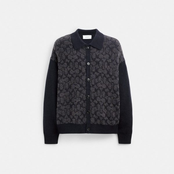 Coach Outlet Signature Cardigan - Preorder