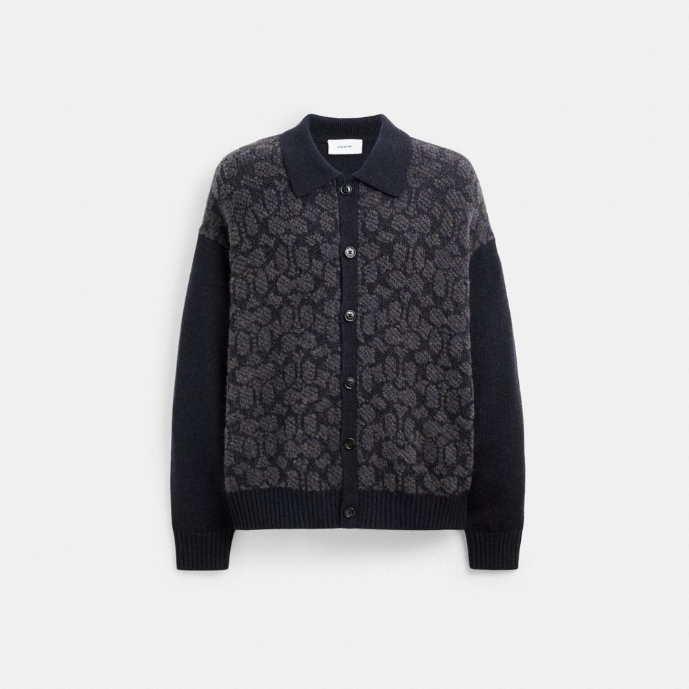 Coach Outlet Signature Cardigan - Preorder
