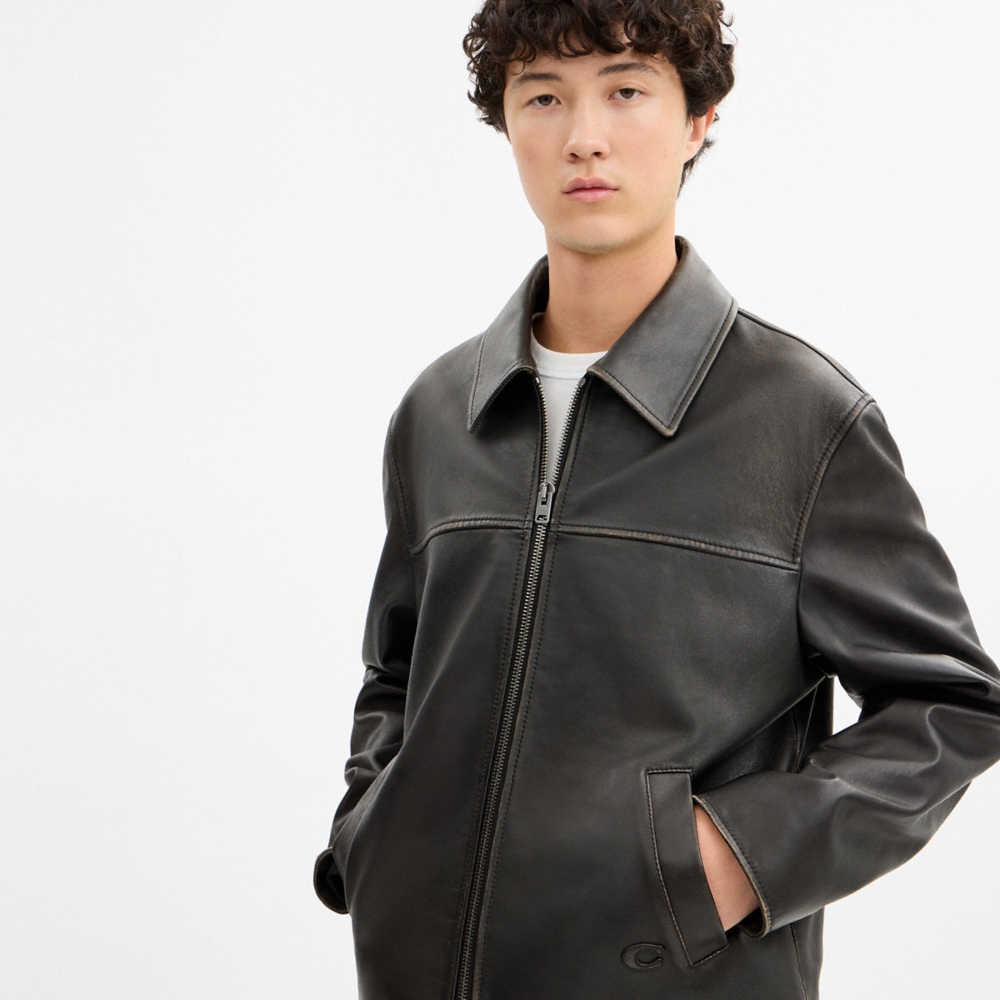 Coach Outlet Loved Leather Jacket - Preorder