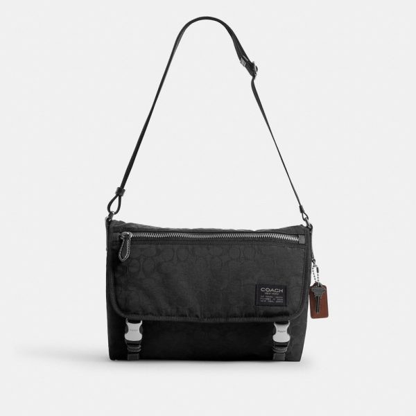 Coach Outlet Lane Messenger In Signature Nylon - Preorder