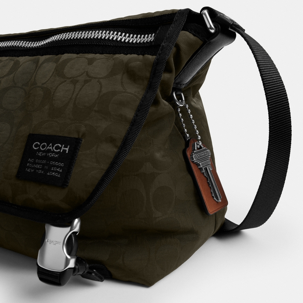 Coach Outlet Lane Messenger In Signature Nylon - Preorder