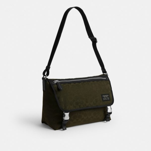 Coach Outlet Lane Messenger In Signature Nylon - Preorder