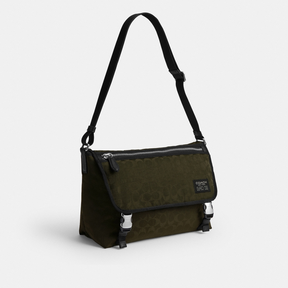 Coach Outlet Lane Messenger In Signature Nylon - Preorder